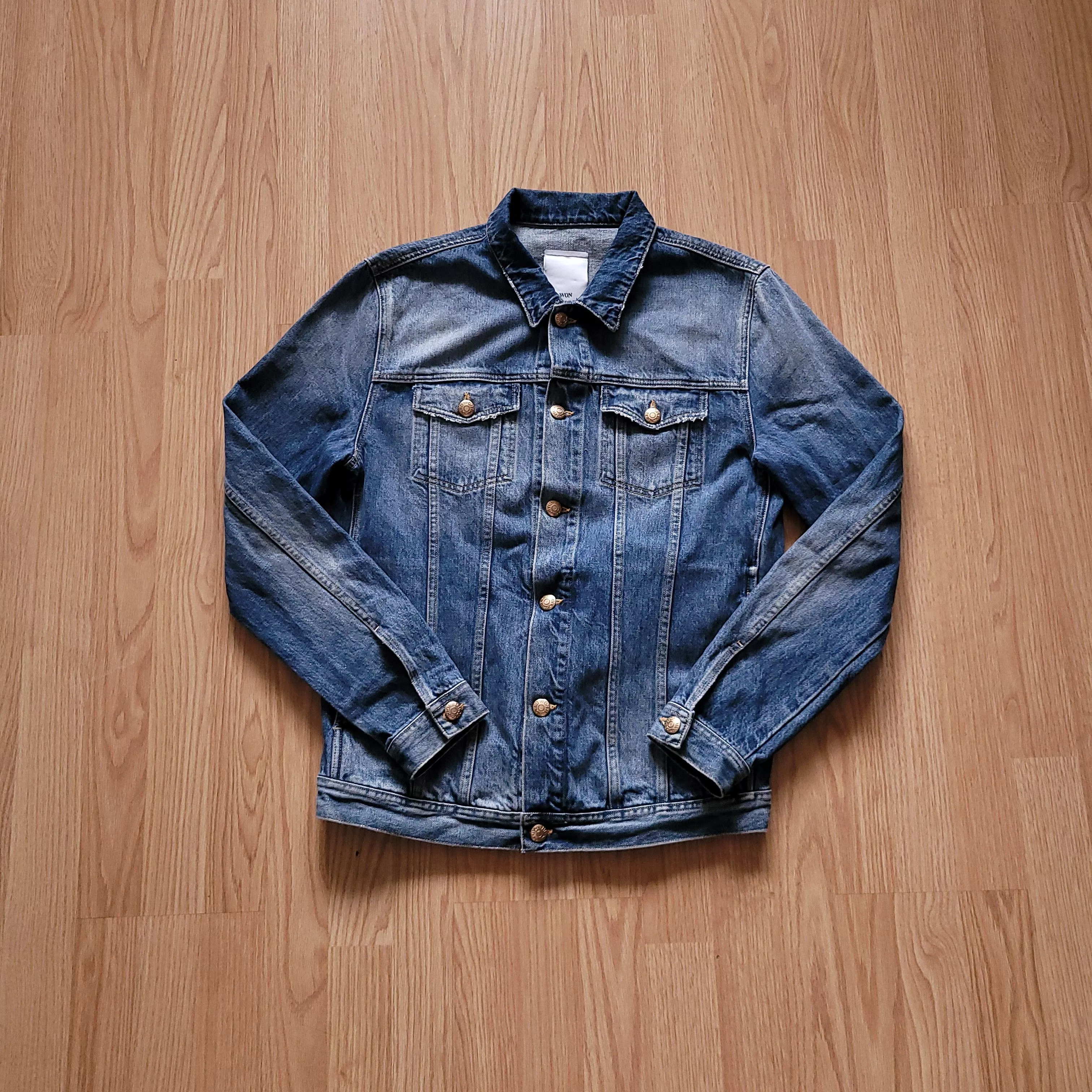 Designer Denim Jackets Designer × Won Hundred Won Hundreds denim jacket M Blue
