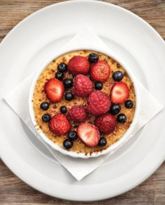 5" Creme Brûlée, Round