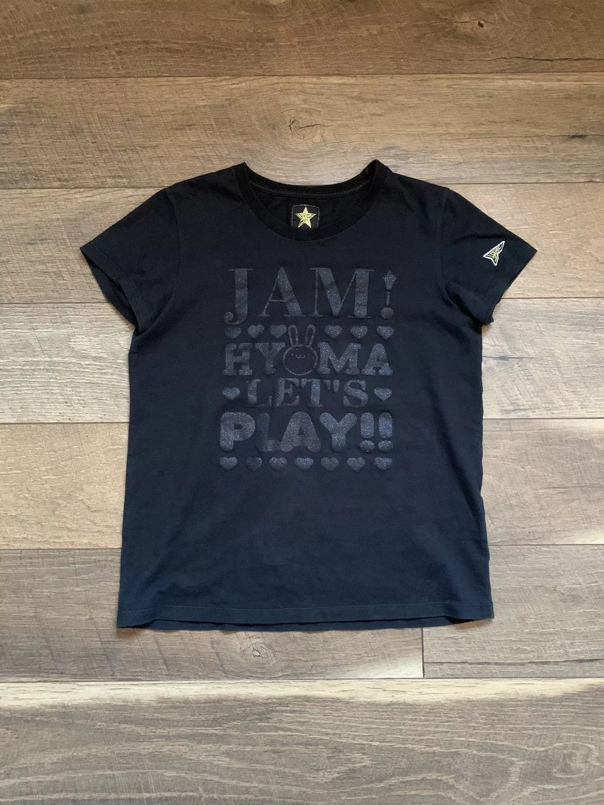 20471120 Short Sleeve T Shirts 20471120 × Other Hyoma Jam Tee Black