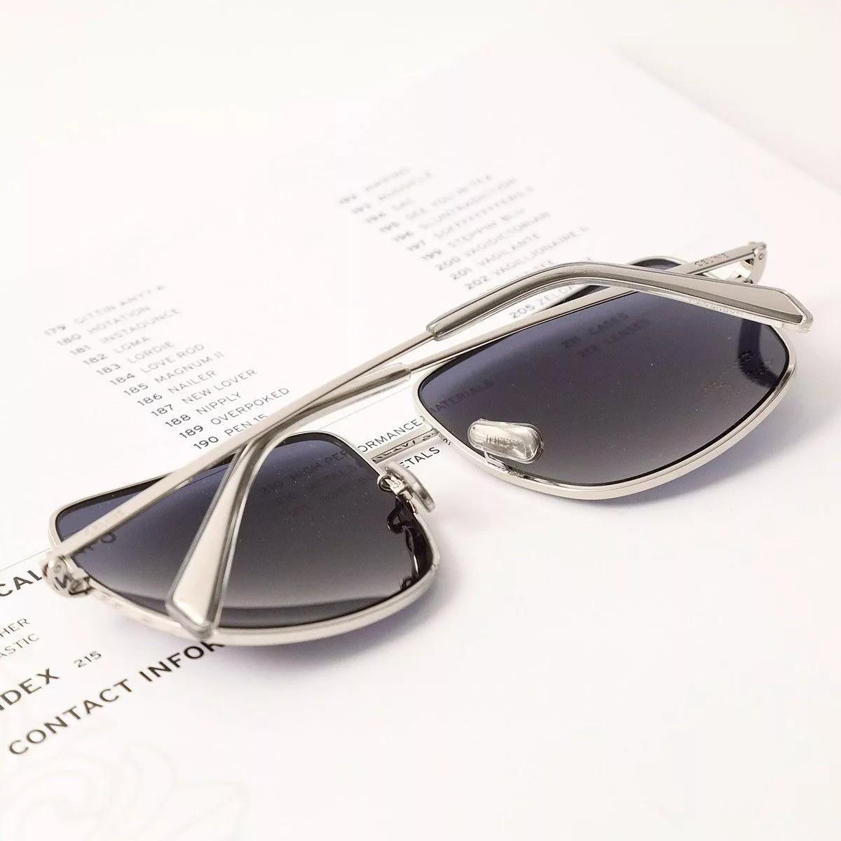 Celine Sunglasses CELINE CL40284U SUNGLASSES Silver