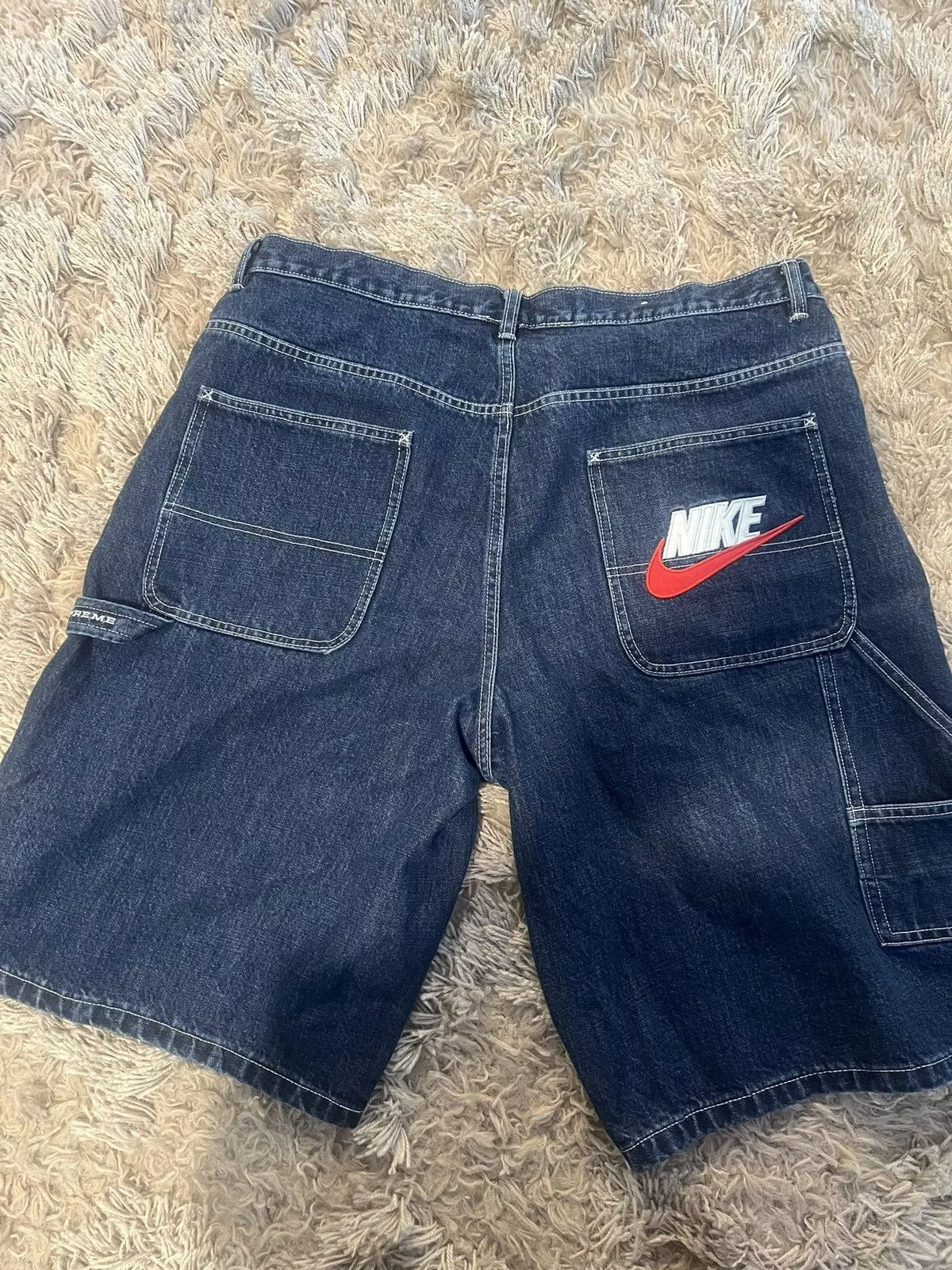 Nike × Supreme Supreme x Nike Denim Short 'Indigo' Blue