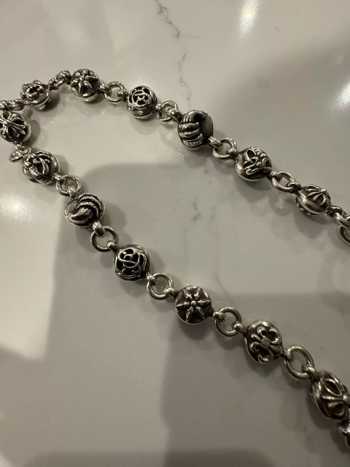 Chrome Hearts Wallets Chrome Hearts CHROME HEART WALLET CHAIN Silver