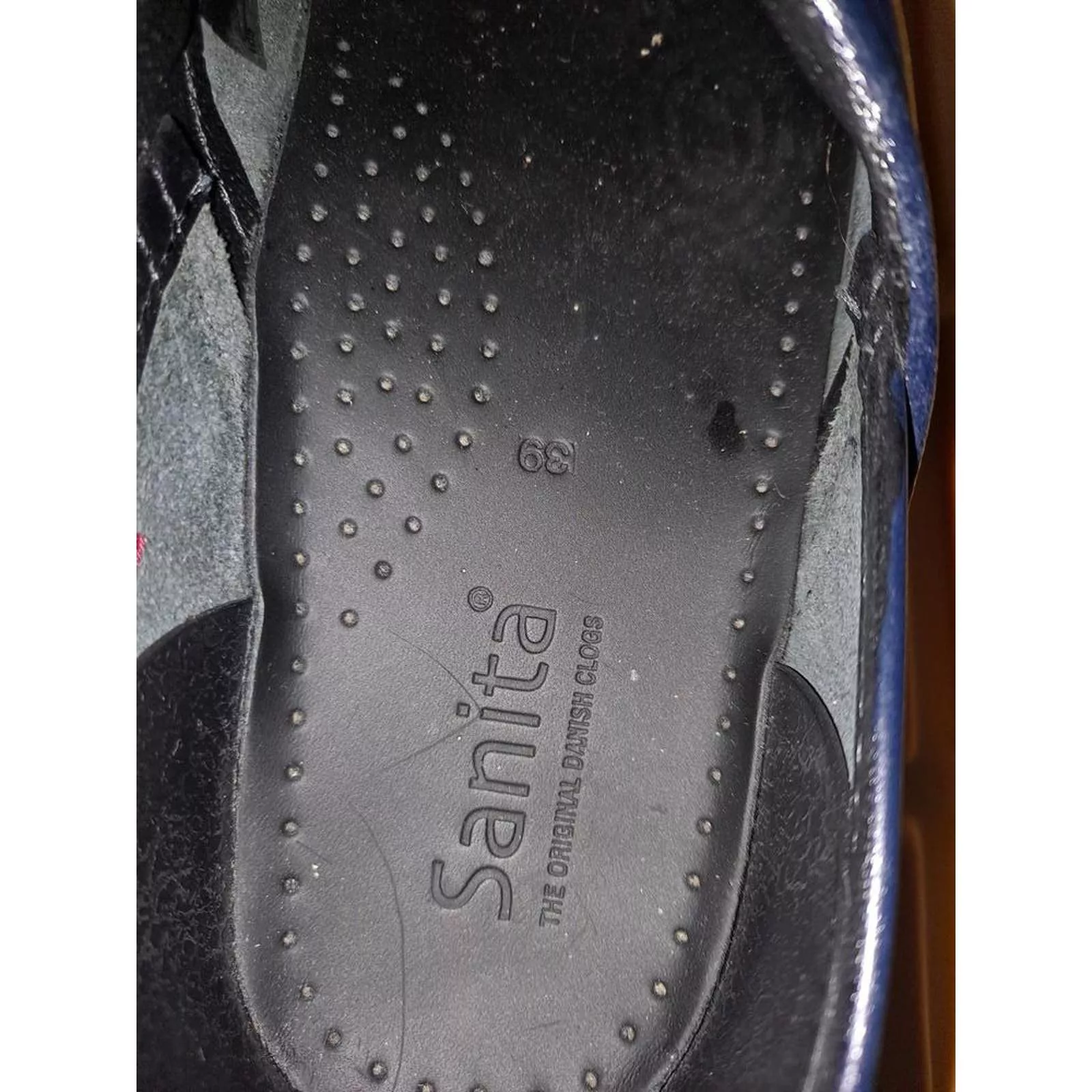 Other Mules Other Sanita Black Snowflake Clog/Mule Size 39‎