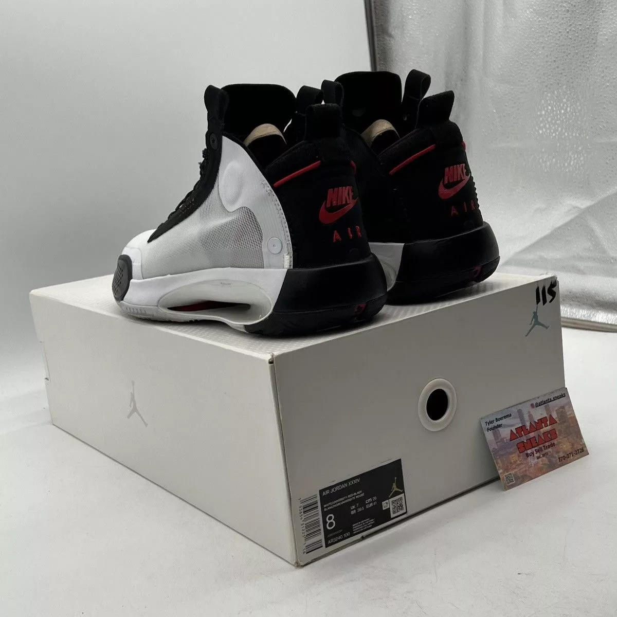Jordan Brand Hi Top Sneakers Jordan Brand Air Jordan 34 Chicago White