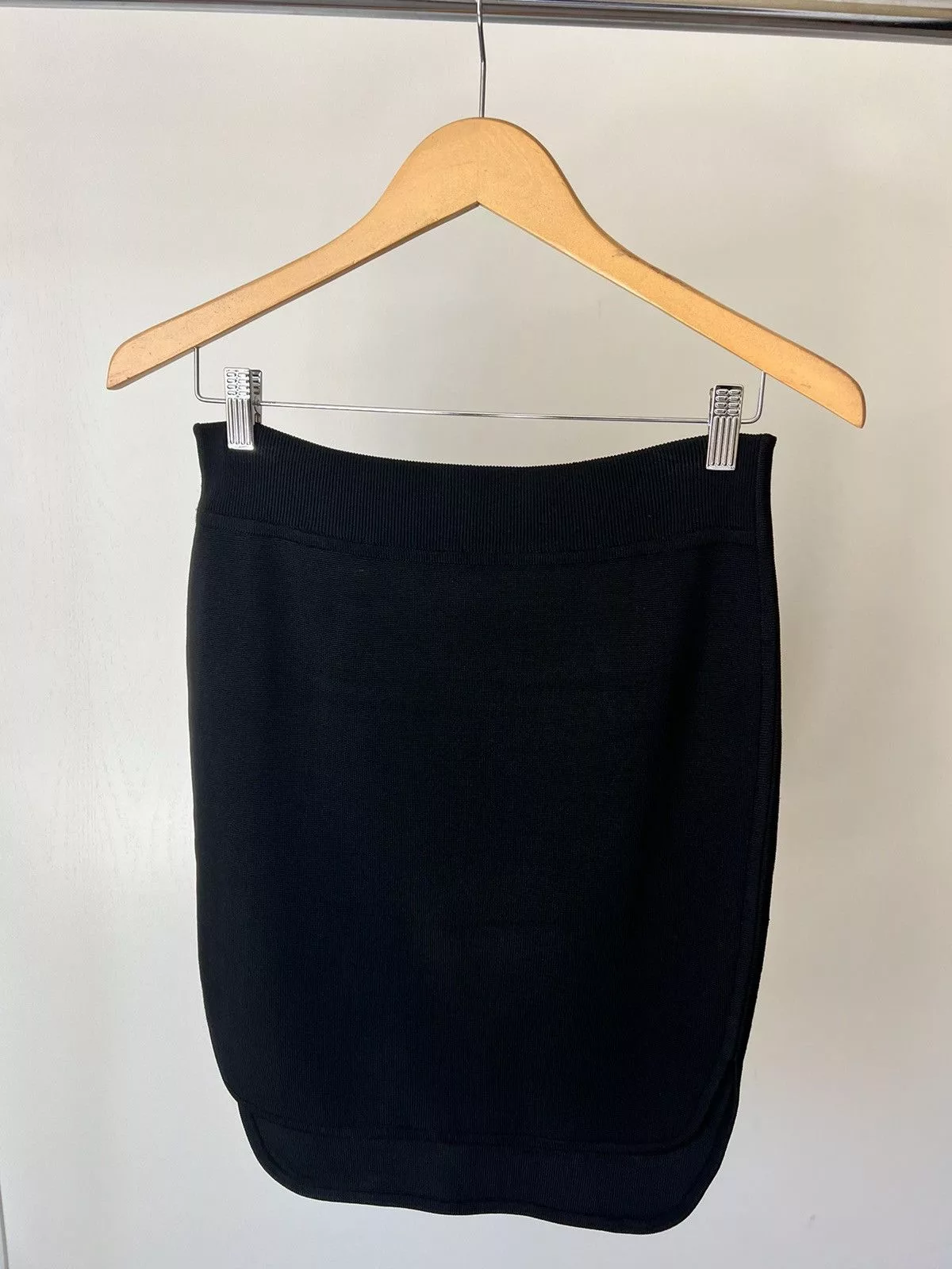 Alexander Wang Mini Skirts Alexander Wang Black Fitted Mini Skirt in Size Medium