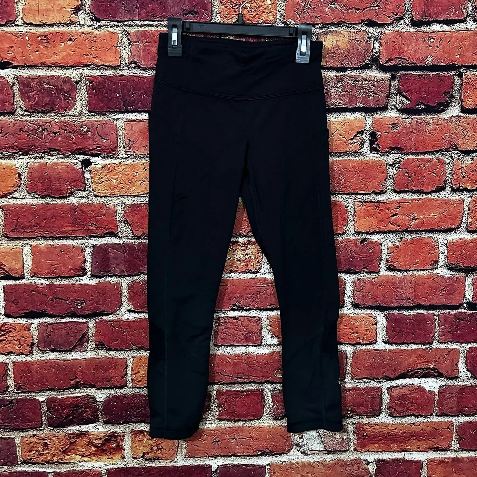 Black full length Lululemon Leggings size 2