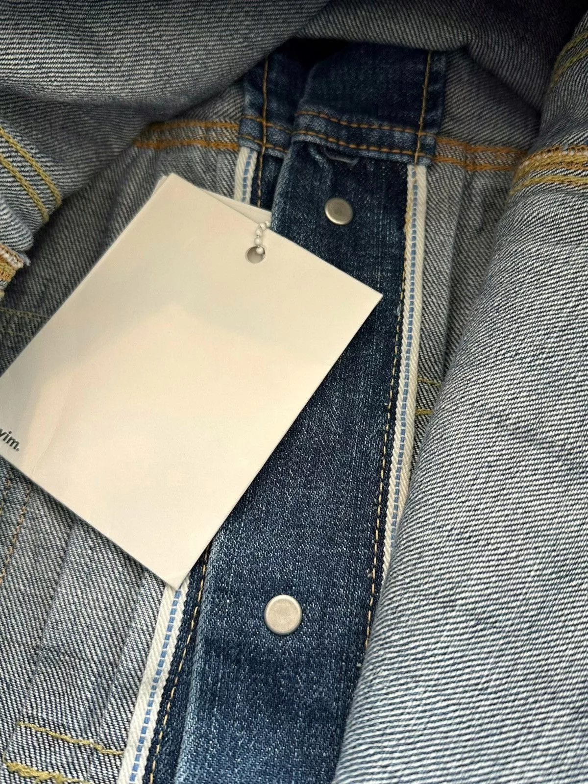 Visvim Denim Jackets Visvim Sz2 16SS SS 101 Damaged Indigo Jacket Blue