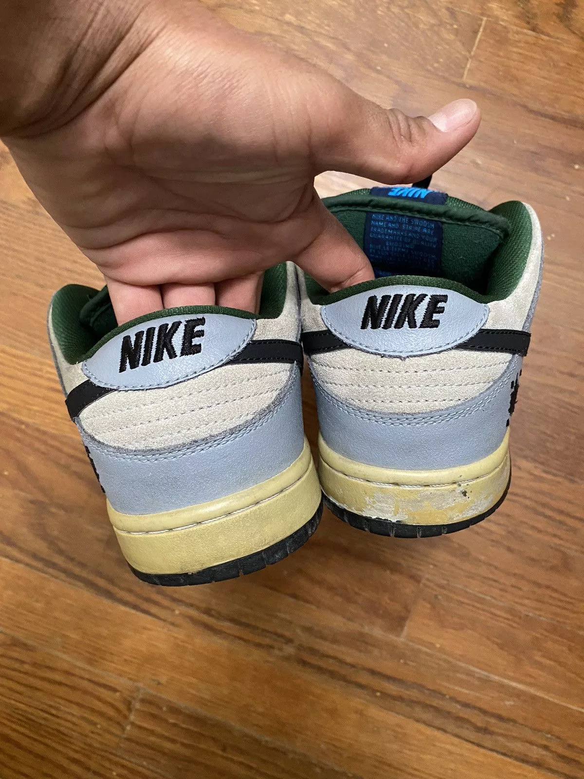Nike Low Top Sneakers Nike SB Dunk Low Premium Maple Leaf 2014 Blue