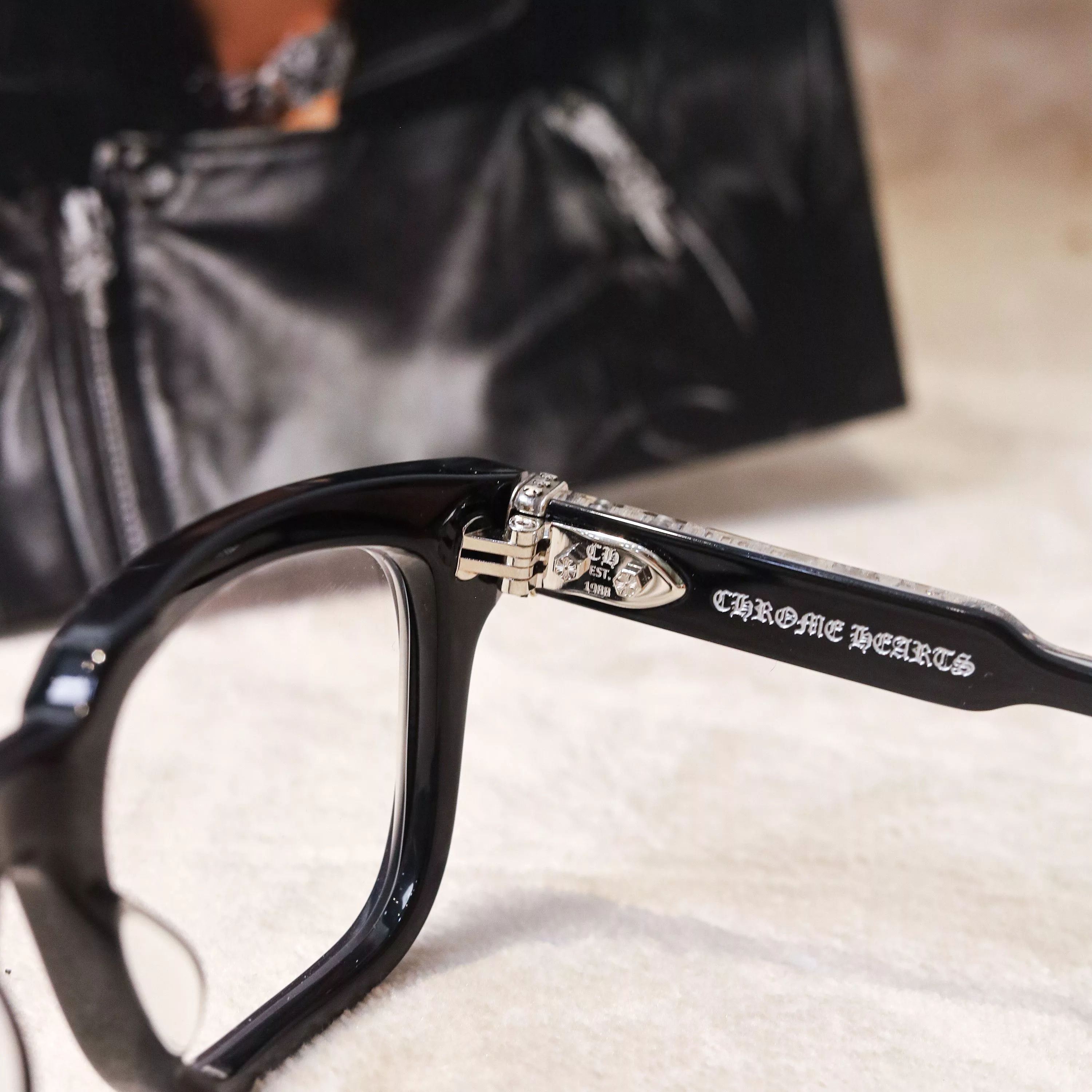 Chrome Hearts Glasses CHROME HEARTS Ambidixtrous BLACK