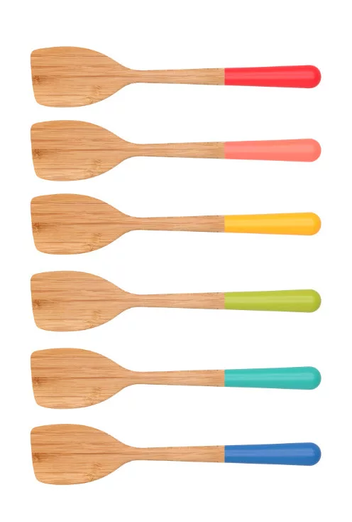 Colored Bamboo Spatula