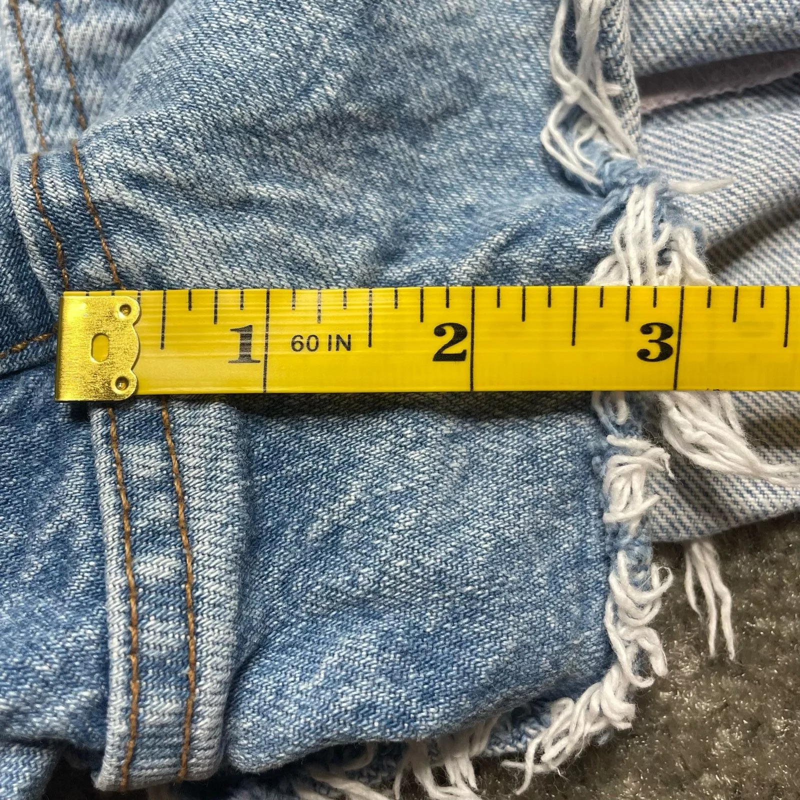 Madewell Shorts Madewell Relaxed Denim Shorts Blue