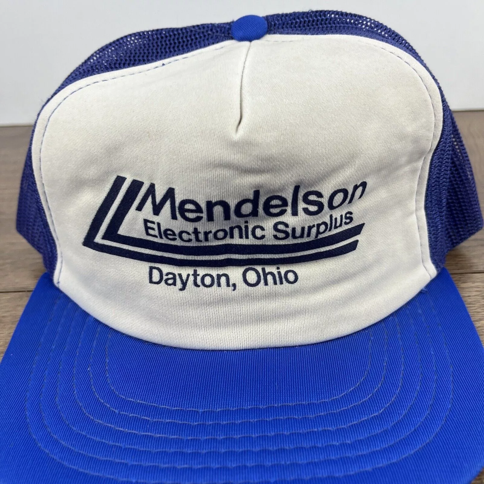 Other Hats Other Mendelson Electronic Surplus Blue Hat Snapback Adjustable Da