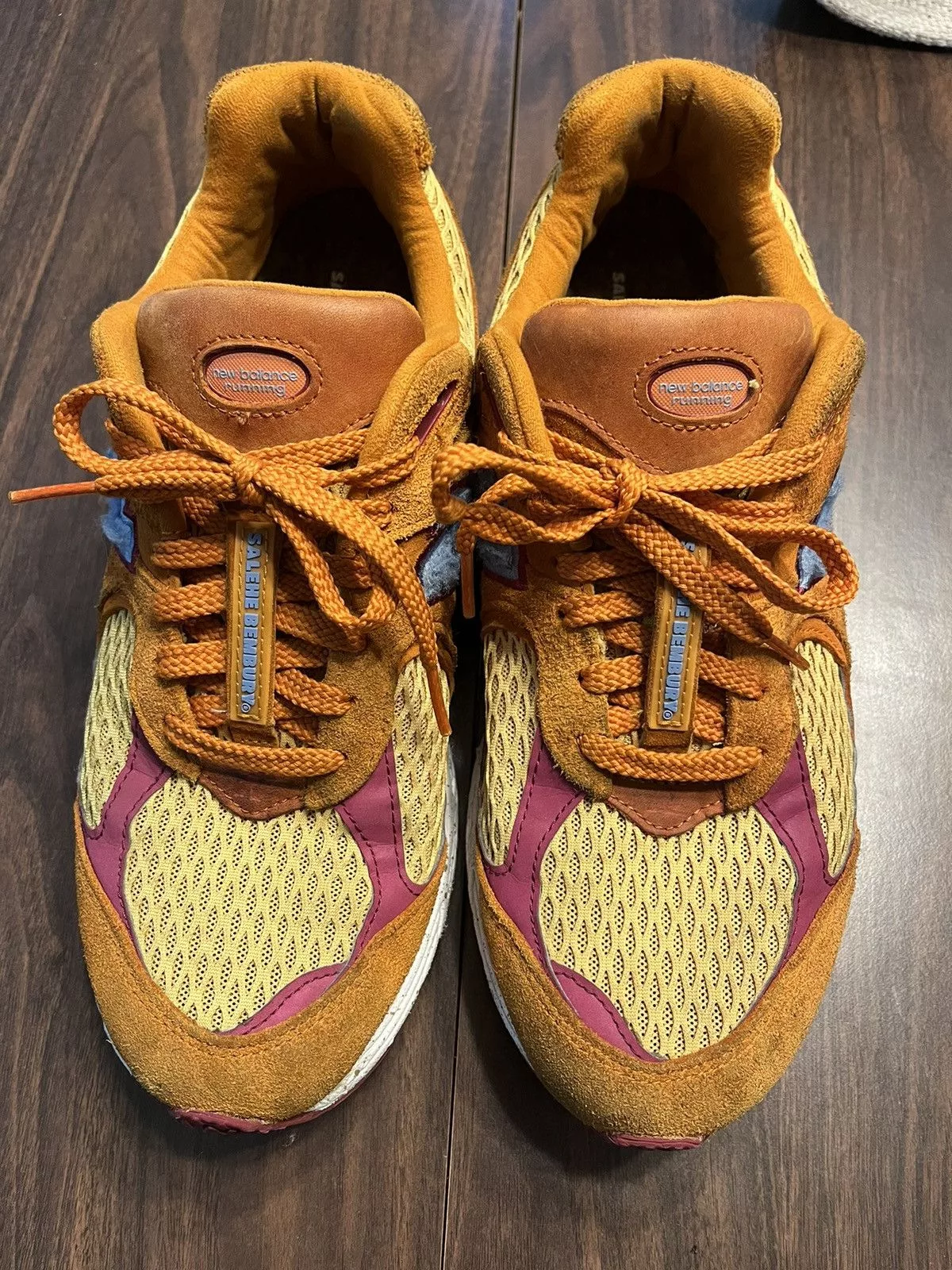 New Balance Low Top Sneakers New Balance × Salehe Bembury Salehe Bembury x New Balance 2002r “Peace be the Journey” Orange