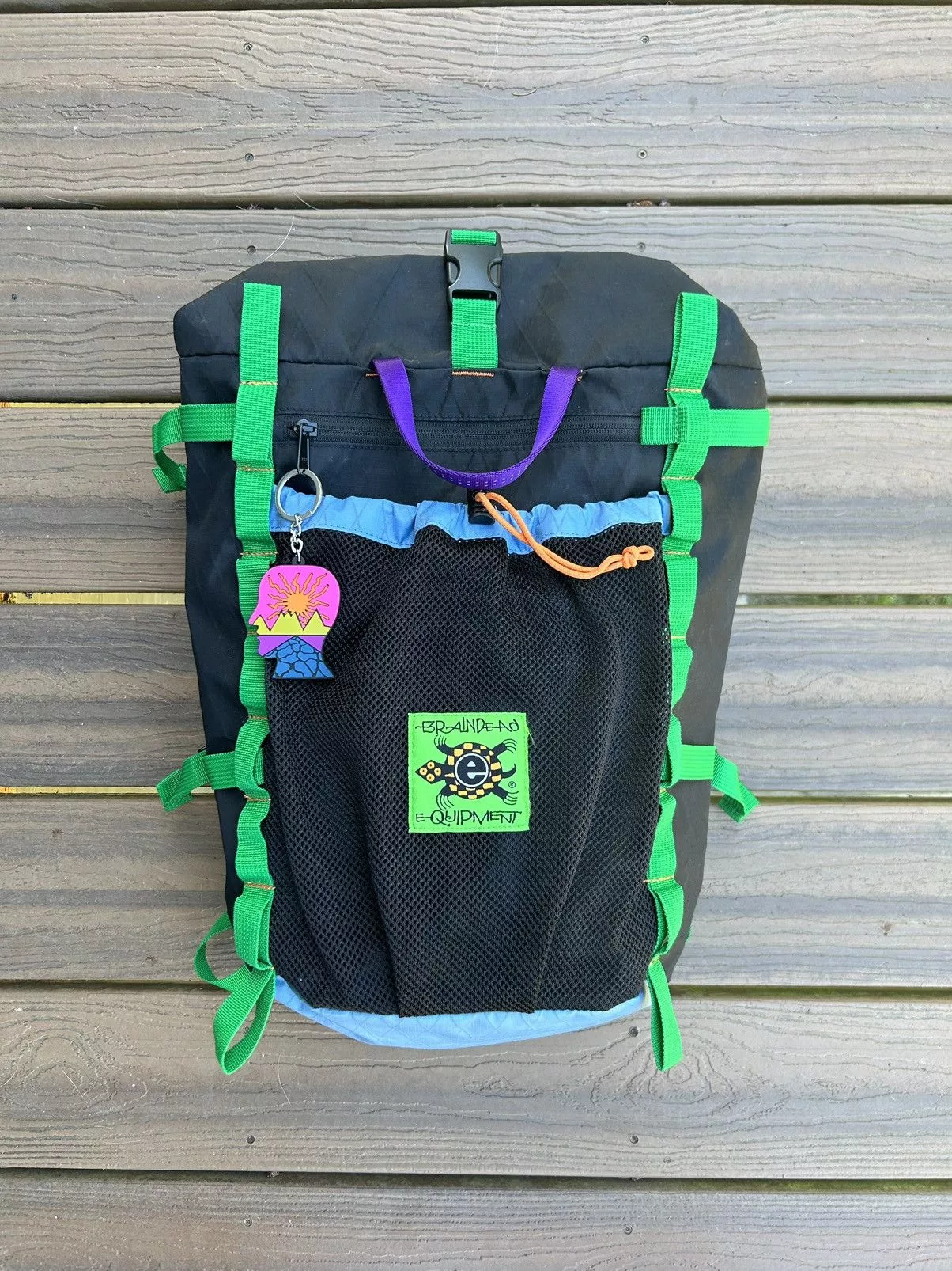 Brain Dead Bags Luggage Brain Dead Equipment Climbing Backpack Black