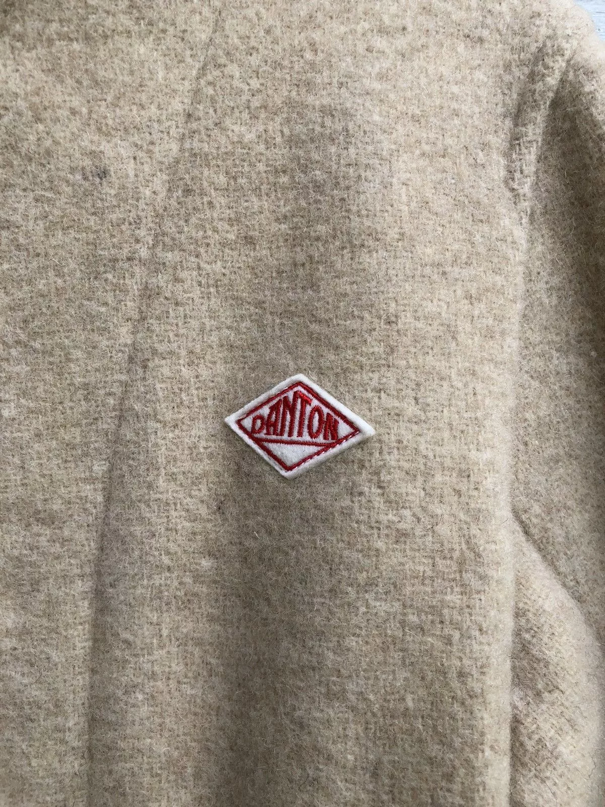 Danton Bombers Danton Wool Jacket Walnut Button White