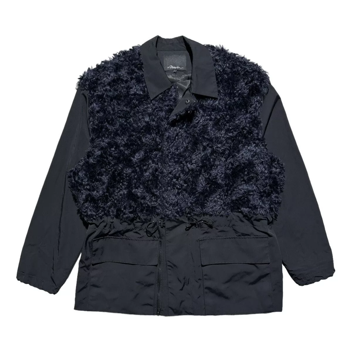 3.1 Phillip Lim Light Jackets 3.1 Phillip Lim $1,500 Fur paneled nylon jacket Black