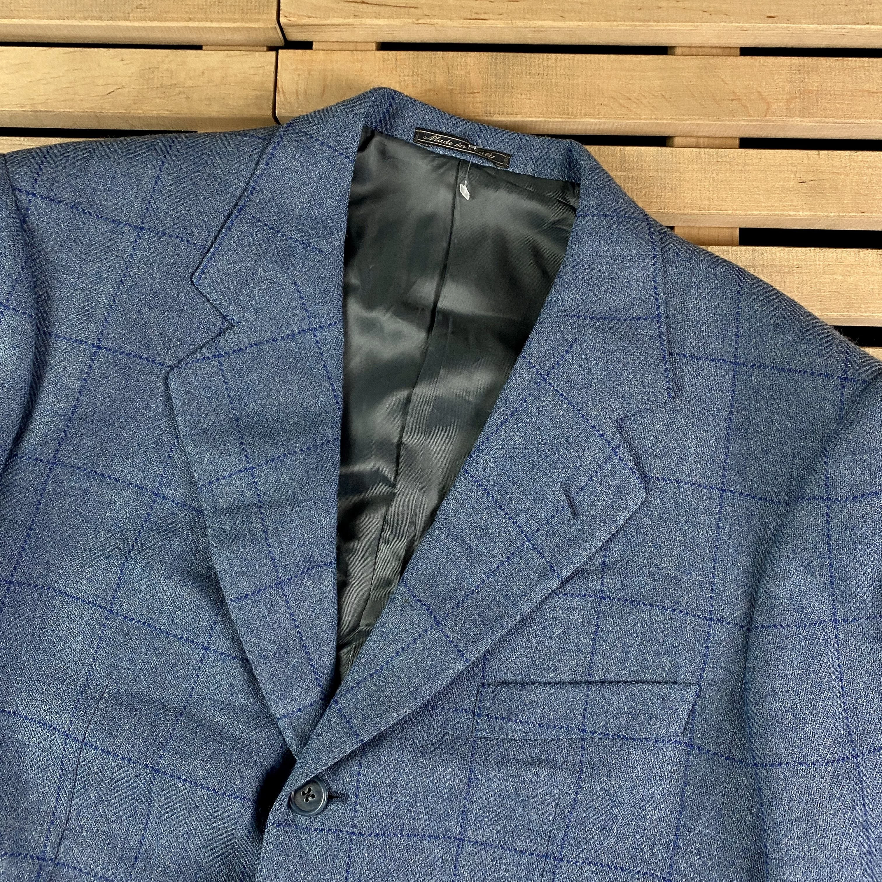 Corneliani Blazers Mens Corneliani Blazer Size 24 8 C Blue Luxury