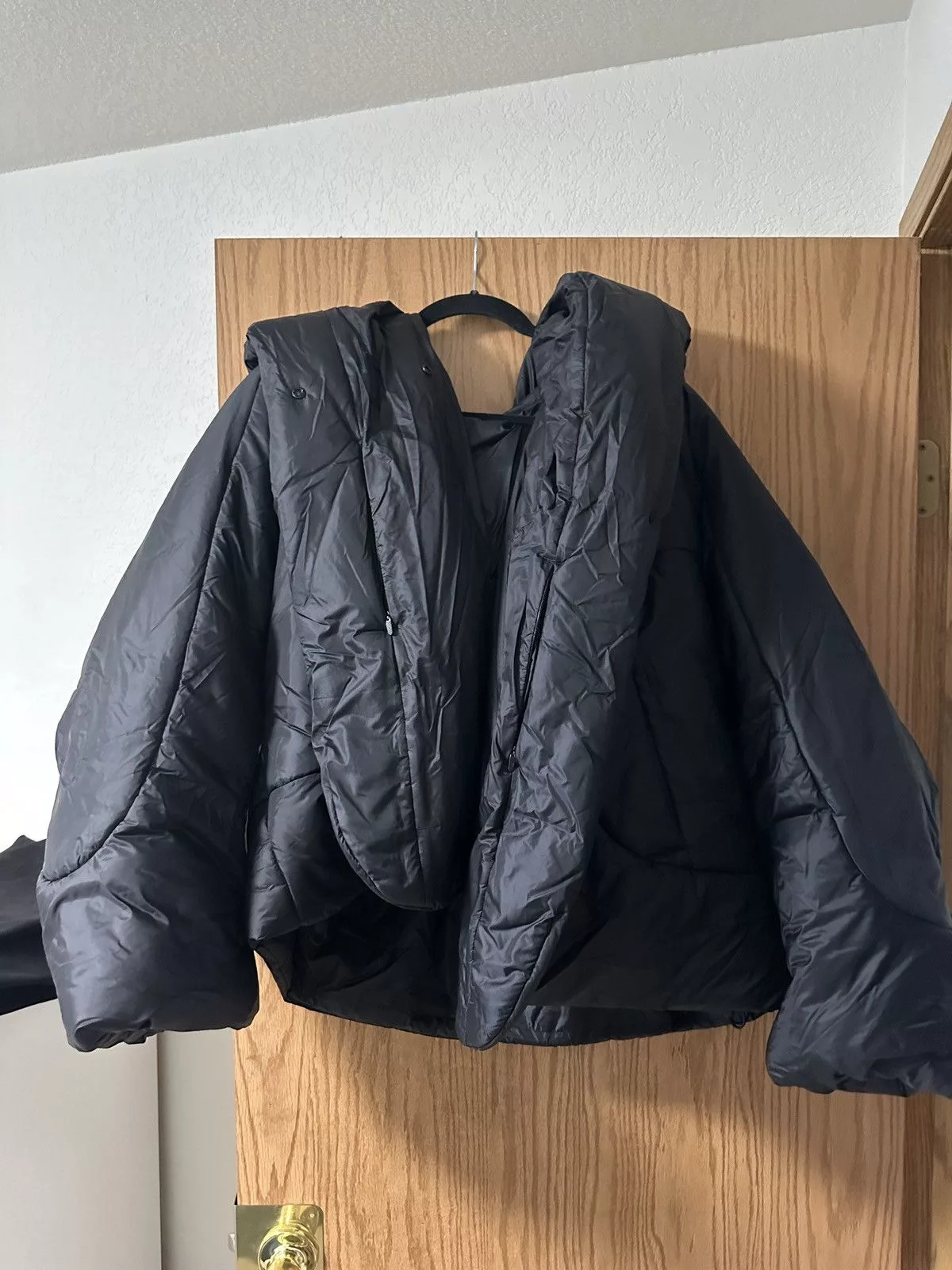 Lululemon Bombers Lululemon Distressed Entire Studios/Yeezy Style Bomber Jacket Black