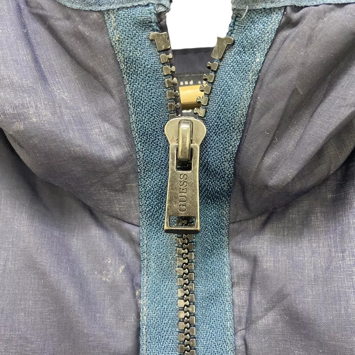 Guess Down Jackets Nice Design Guess Puffer Down Jacket Blue