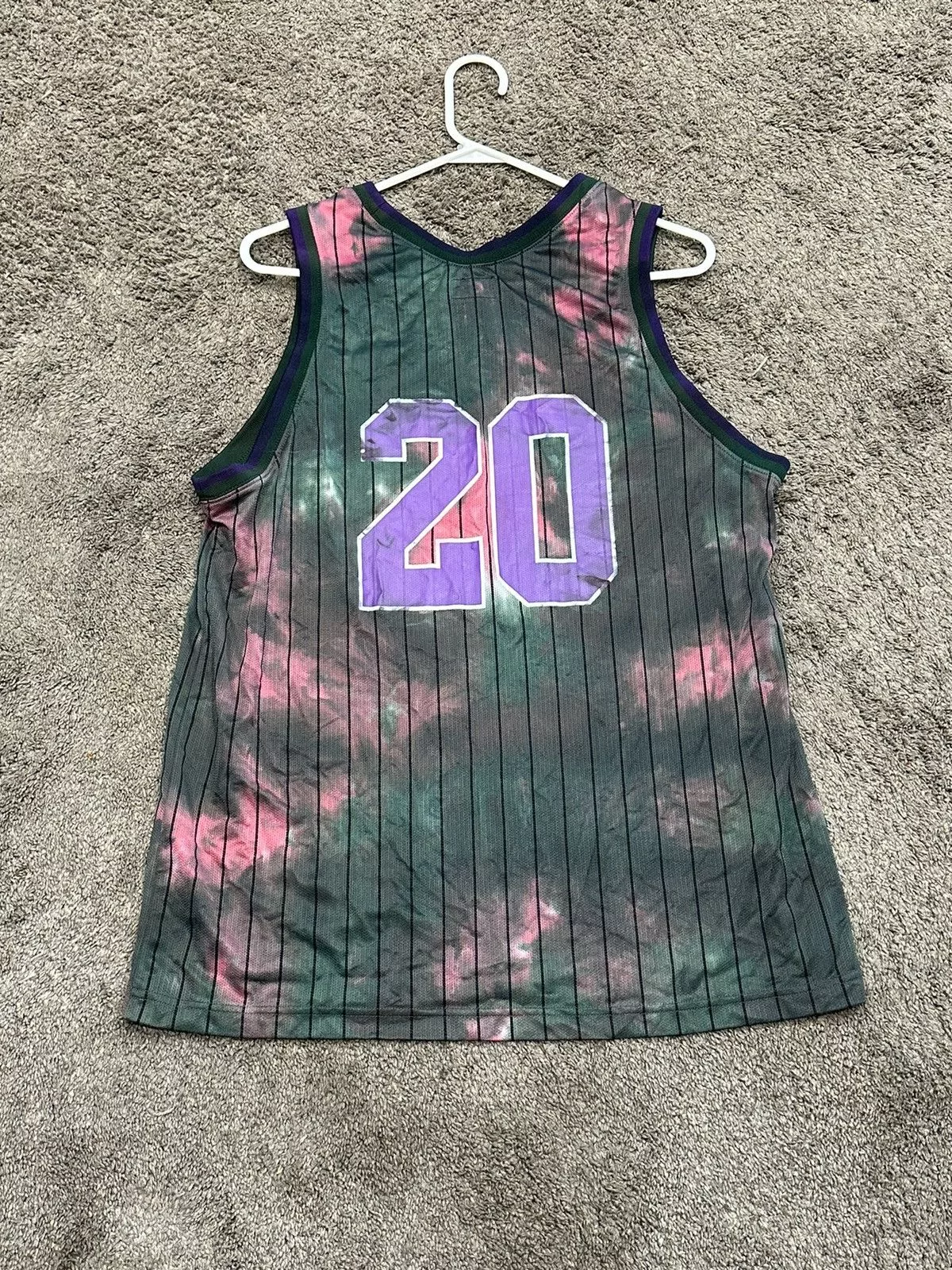 Supreme Jerseys Supreme FW20 Tie Dye Jersey Green