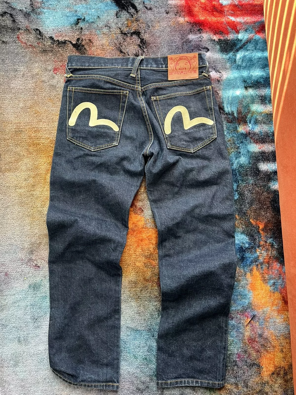 Evisu Denim Evisu × Vintage Vintage evisu jeans Blue