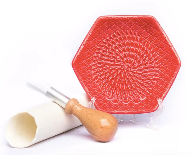 Red Grate Plate