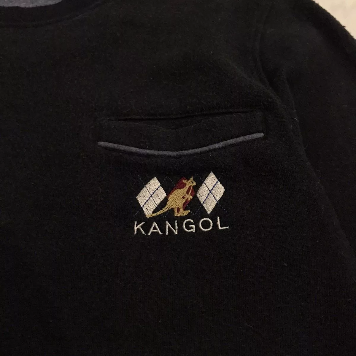 Kangol Sweatshirts Hoodies Kangol Single Pocket Sweatshirt Blue Streetwear