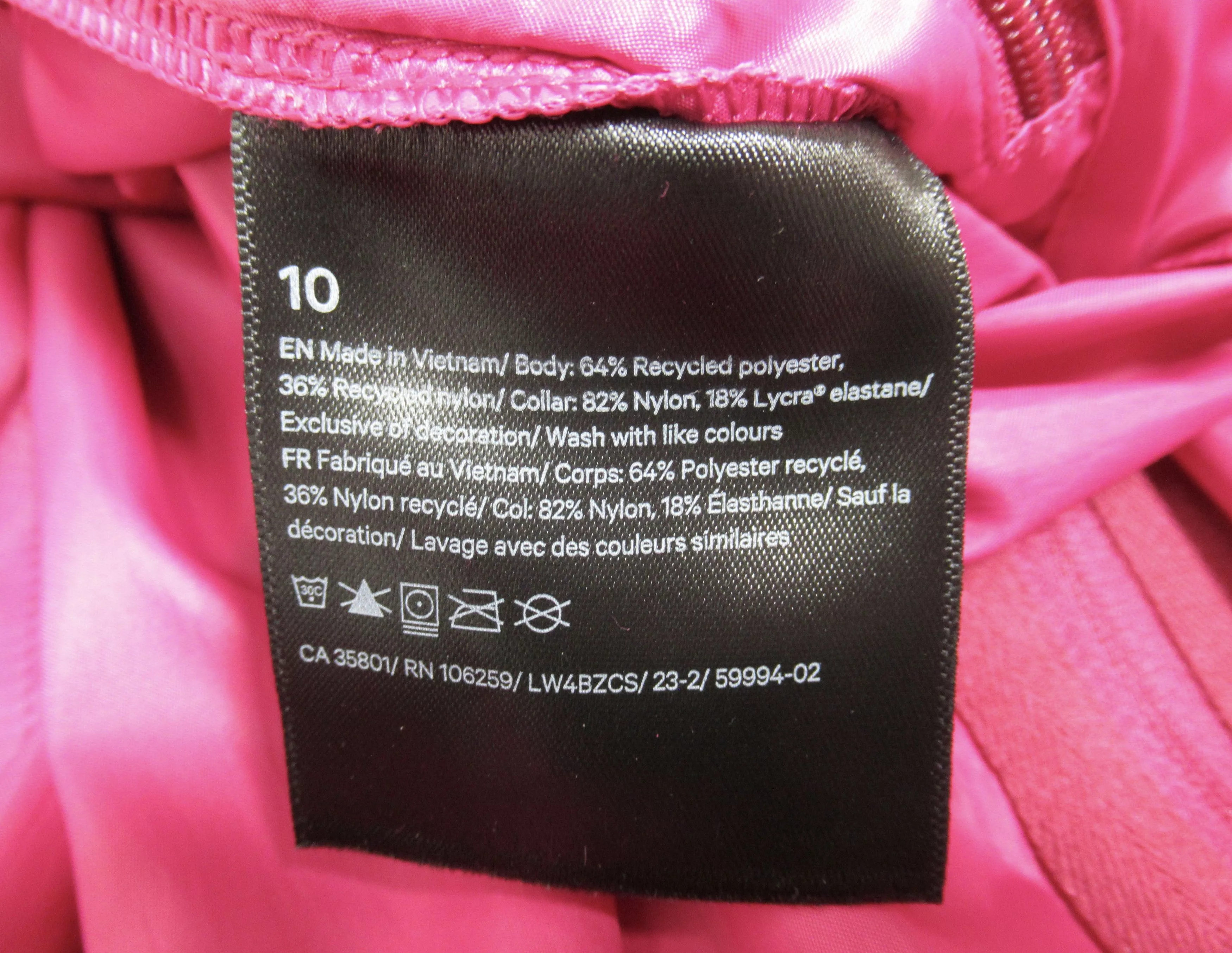 Lululemon Bombers Lululemon Reversible Drape-Sleeve Long Jacket Sonic Pink Multi