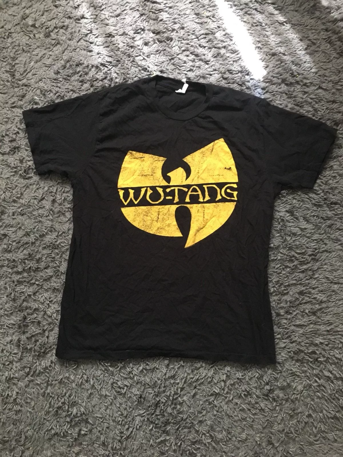 Band Tees Short Sleeve T Shirts Band Tees × Vintage Wu Tang Tee Black