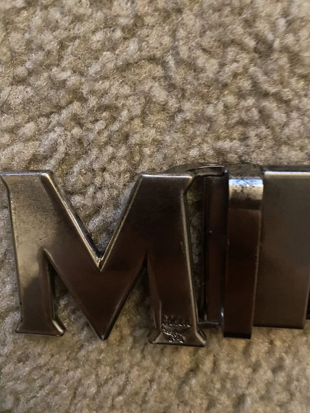 MCM Belts MCM Claus M Reversible Belt Black