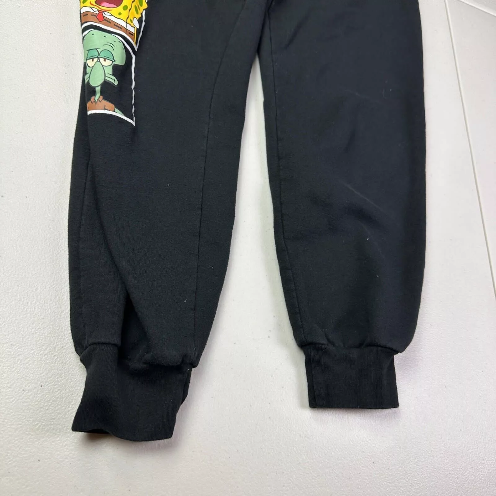 Nickelodeon Joggers Nickelodeon Spongebob Squarepants Jogging SweatPants Size M 7-9 Black