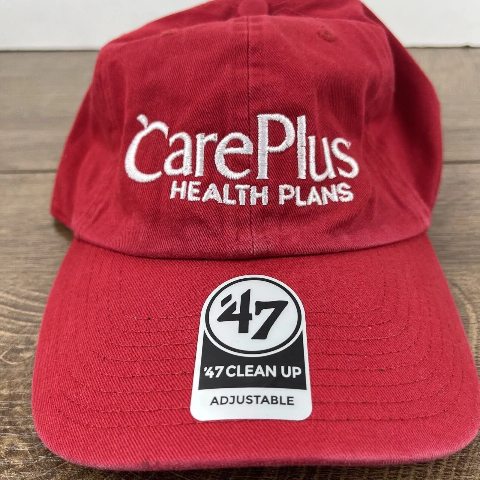 Other Hats Other Care Plus Health Plans Hat '47 Brand Hat Red Adjustable Hat