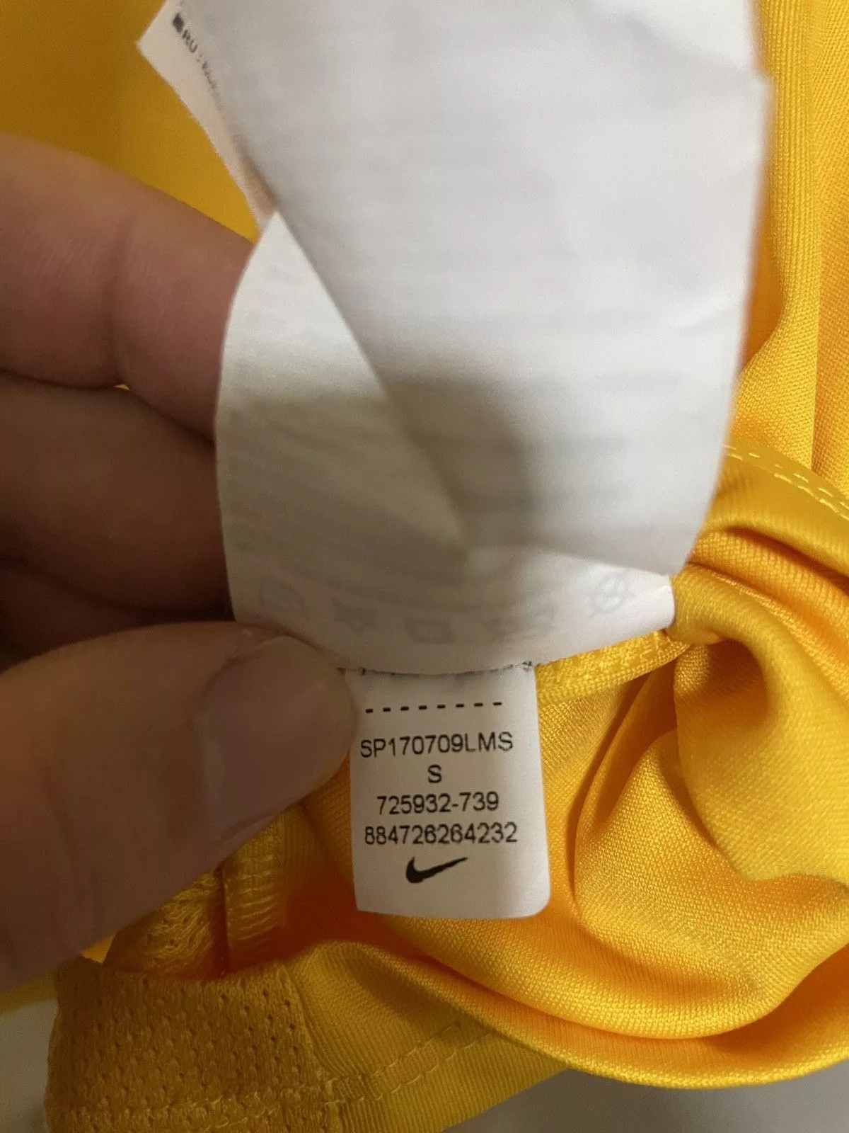 Nike Jerseys T-Shirt - Nike Yellow