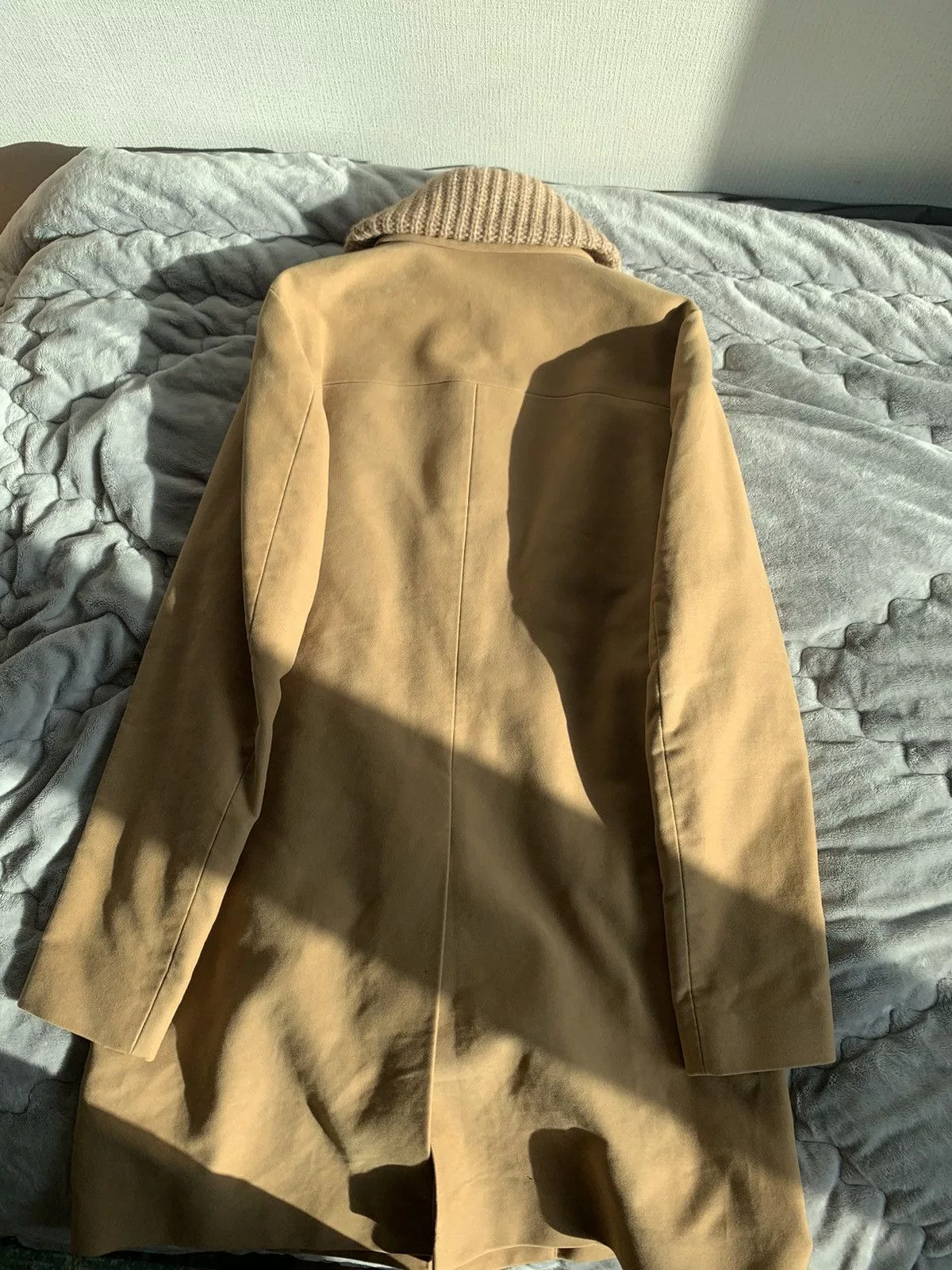 Prada Heavy Coats Prada 10AW Archive Coat Beige