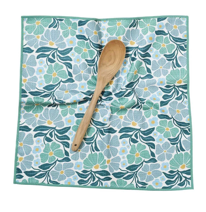Double Duty 2/set Reversible Linda Splatter Menthe Green