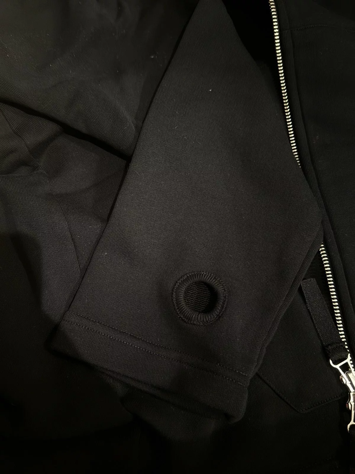 Helmut Lang Light Jackets Black zip hoodie helmut lang