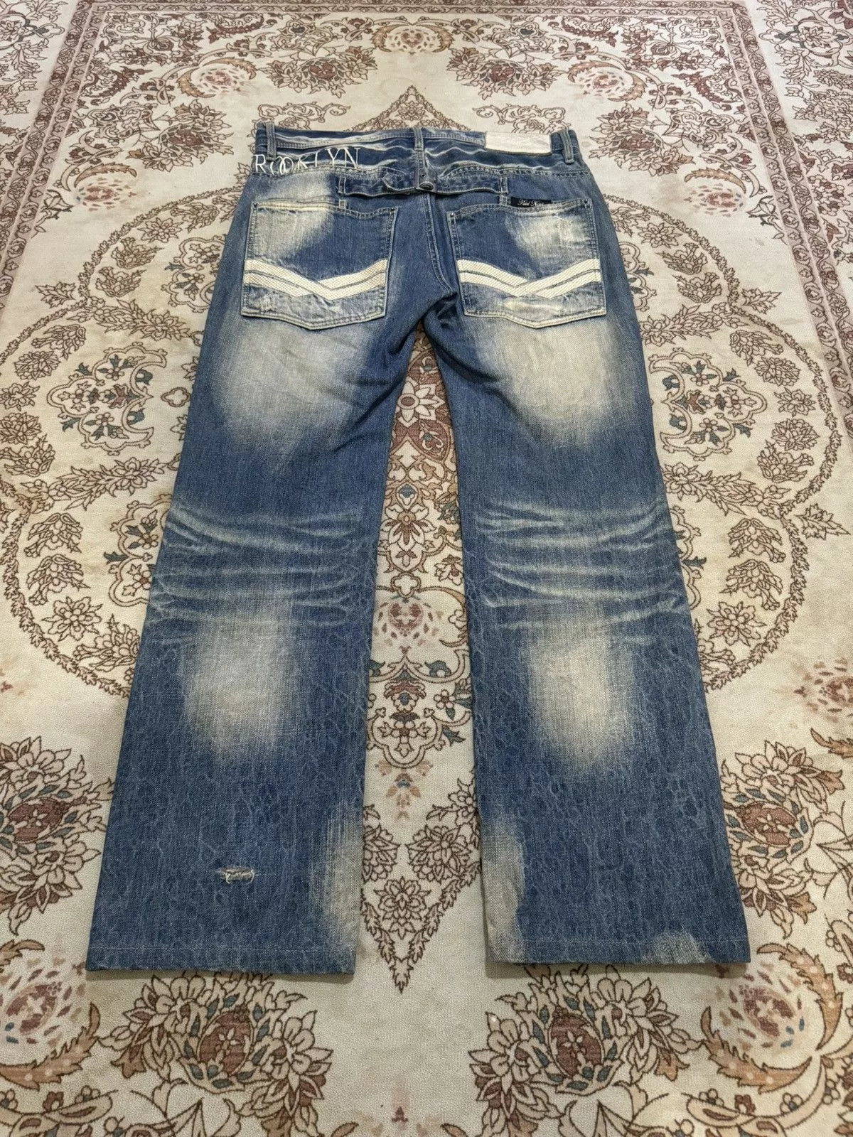 Karl Kani × Vintage Vintage Y2K Karl Kani Denim Blue Streetwear