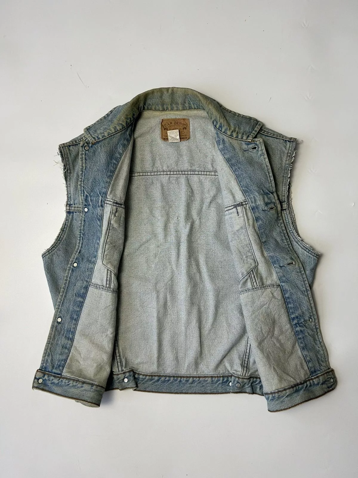 Gap Vests Gap × Vintage GAP DENIM VEST JACKET Blue