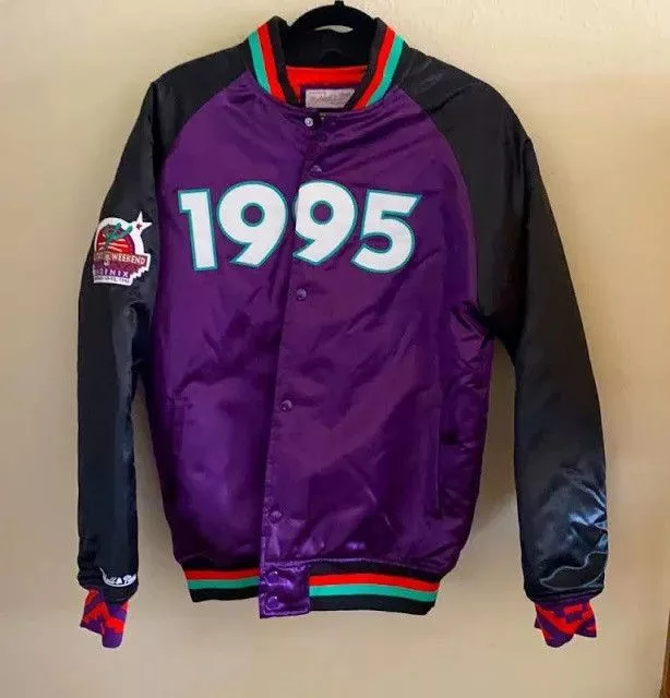 Mitchell & Ness Light Jackets Mitchell & Ness 1995 All Star jacket Purple
