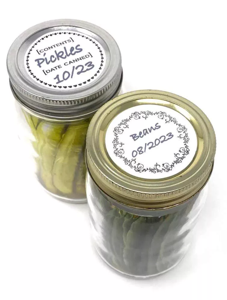 Canning Labels 2 Designs