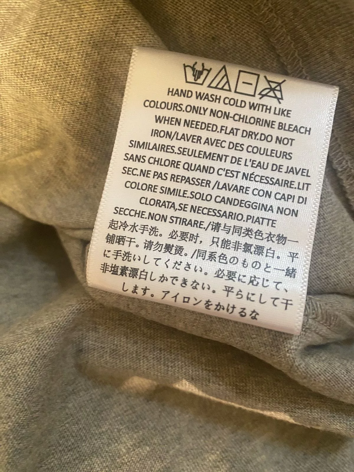 Essentials Short Sleeve T Shirts Essentials tee Gray