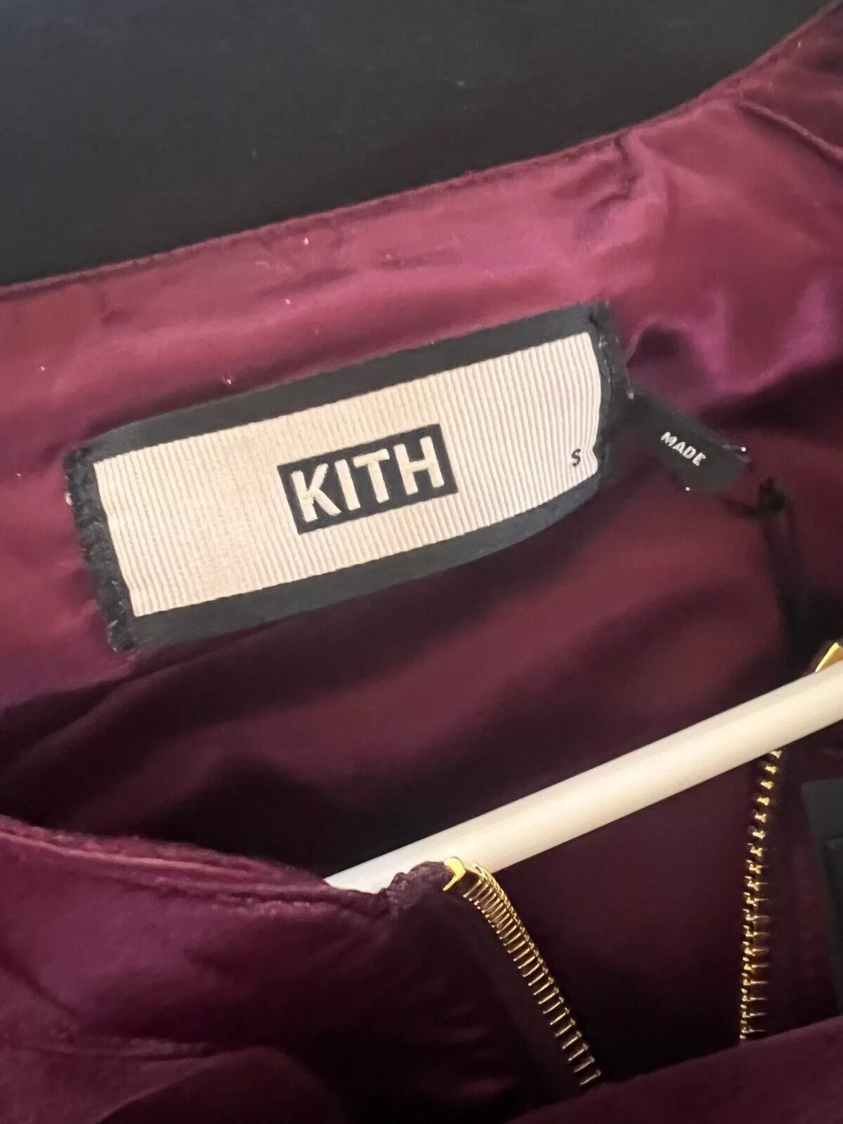 Kith Light Jackets Kith Lidl Velour Baseball Jersey XS Red