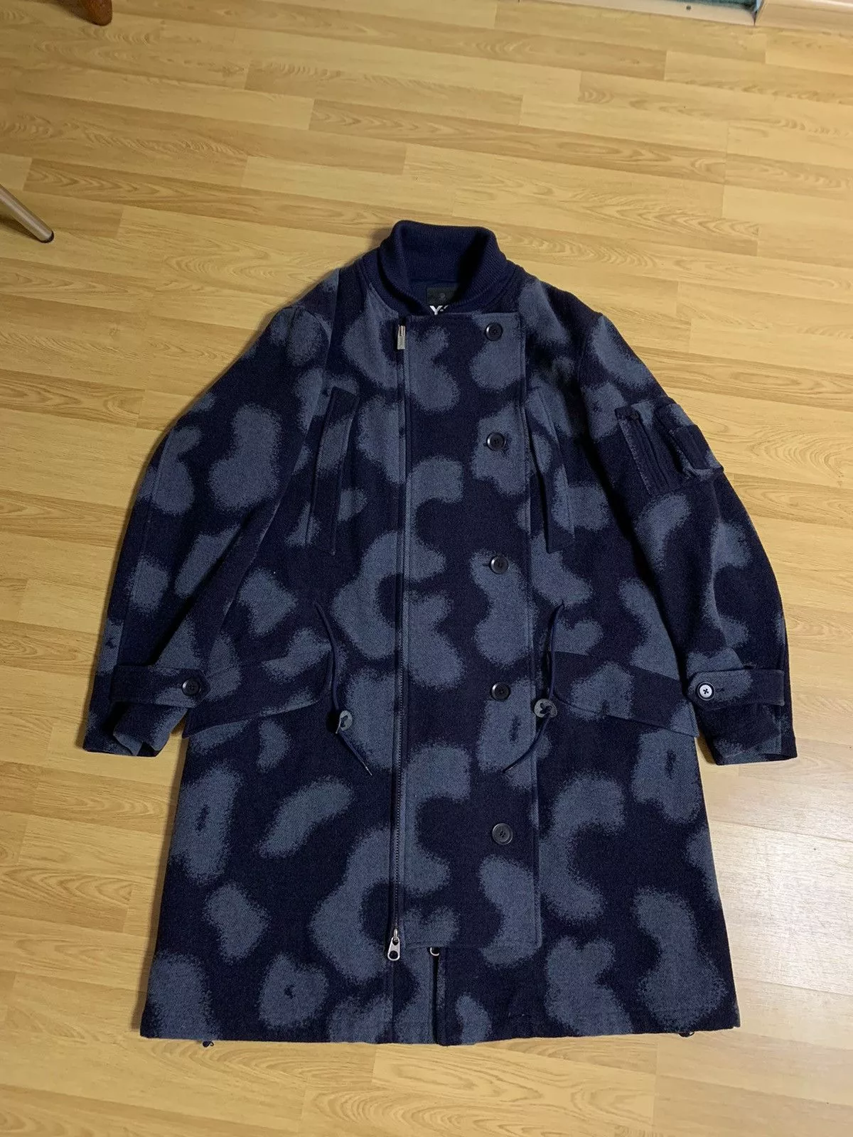 Adidas Heavy Coats Adidas × Y-3 × Yohji Yamamoto Y-3 x Adidas Sample coat unrealised Blue