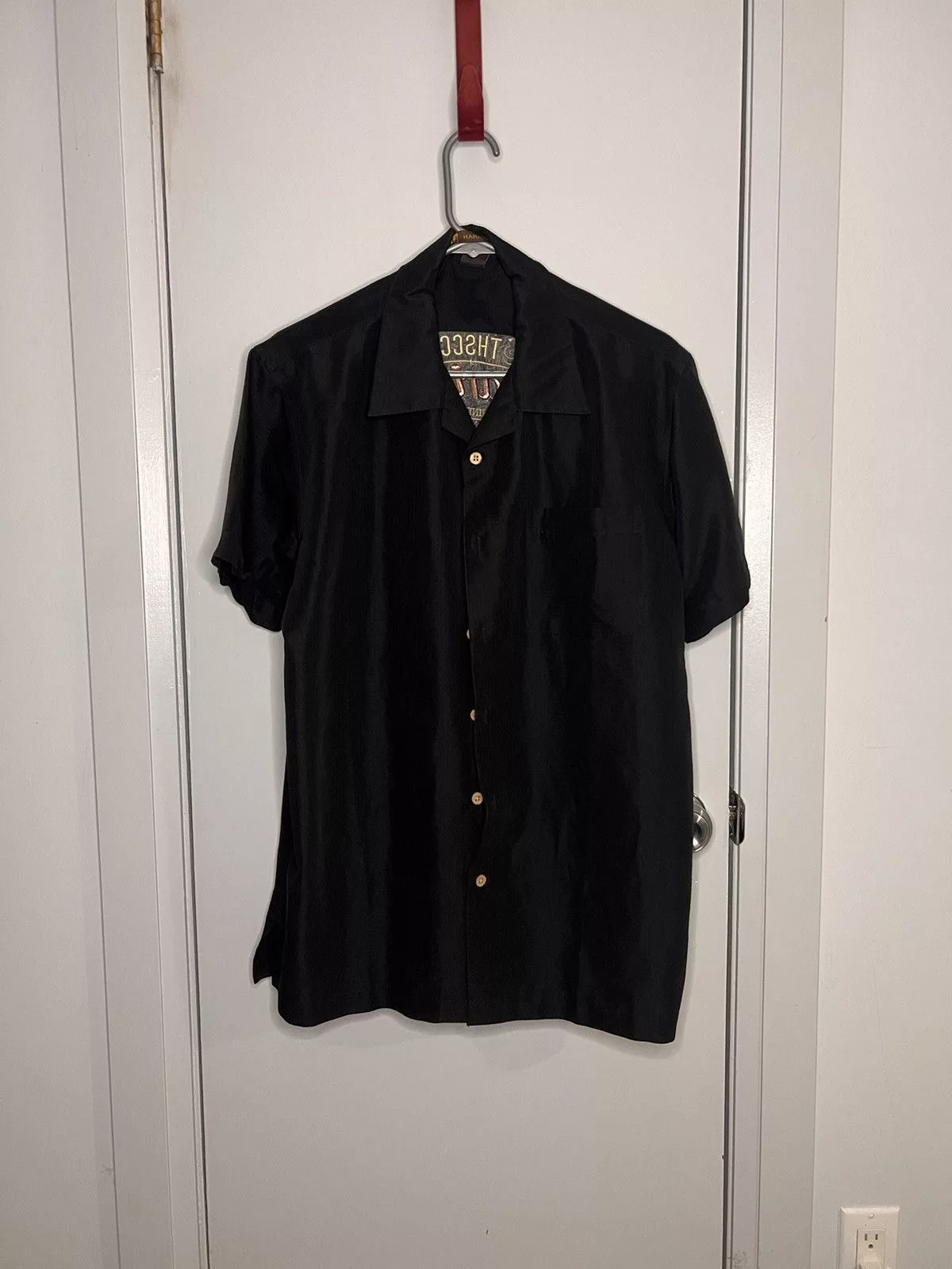 Vintage Shirts Button Ups Vintage Funny margaritaville button-up shirt Black