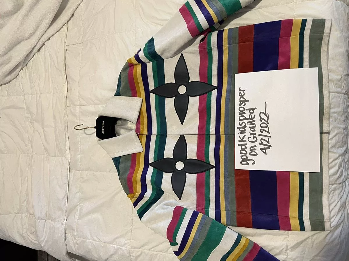 Louis Vuitton Leather Jackets Louis Vuitton Basel Admiral jacket Multi