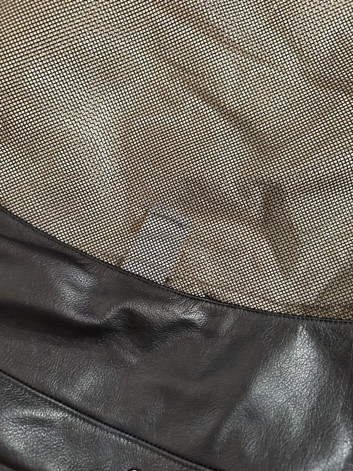 Chrome Hearts Miscellaneous Chrome Hearts Leather Bean Bag Black