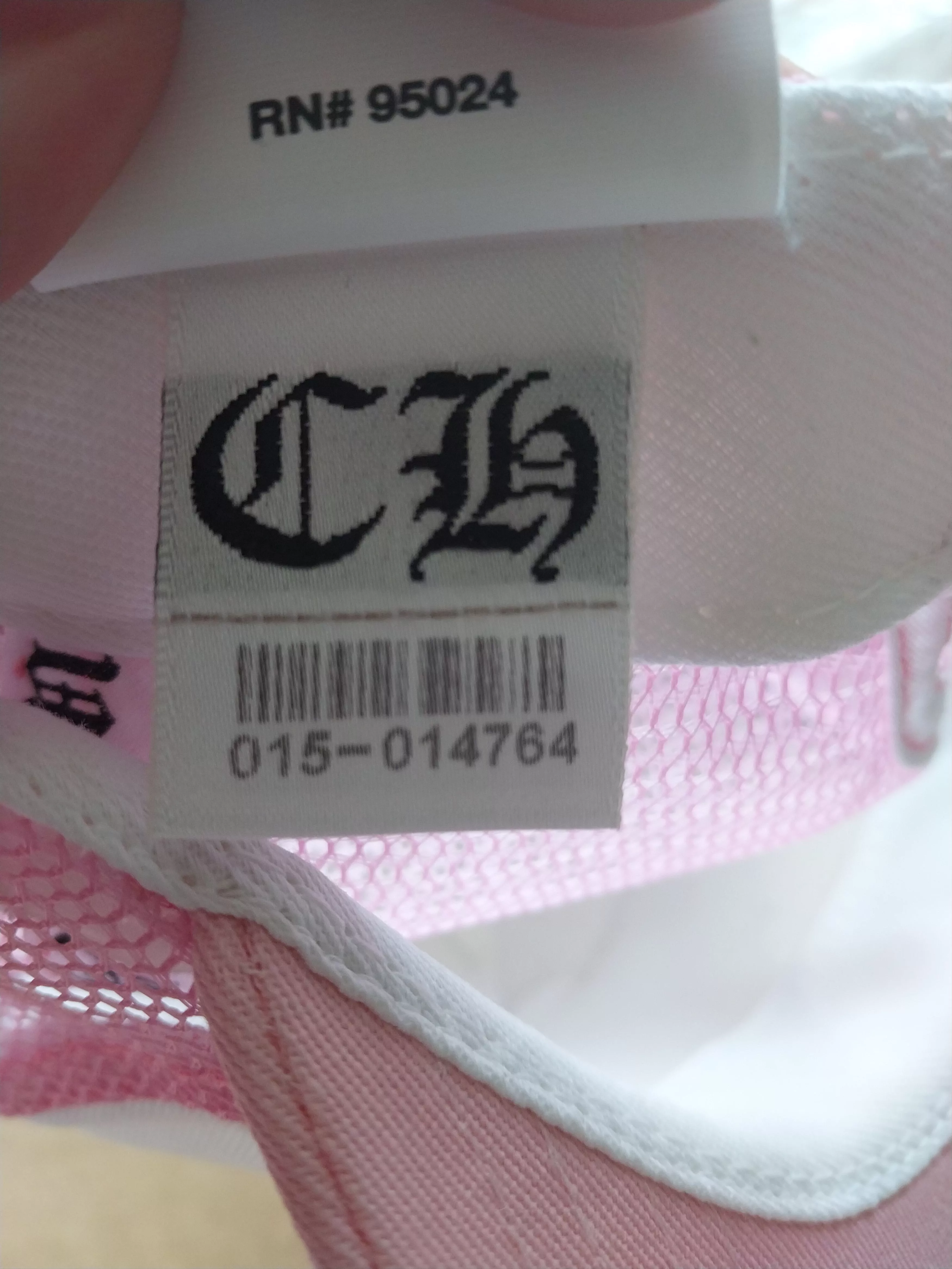Chrome Hearts Hats Chrome hearts FUCK hat pink