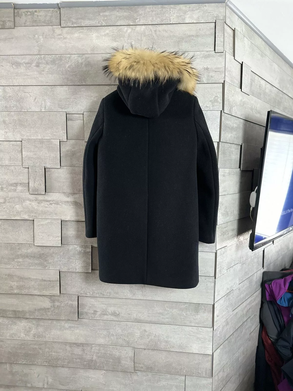 Designer Coats Designer × Sandro Sandro Paris coat Black