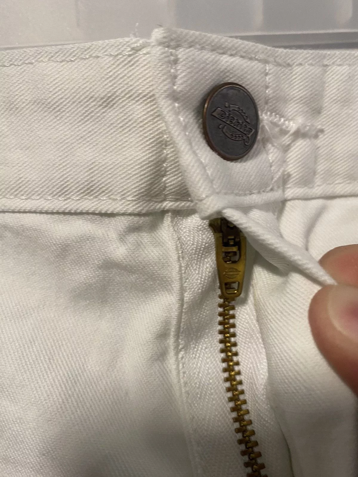 Dickies Denim Dickies Double Knee Carpenter Painter’s Pants White