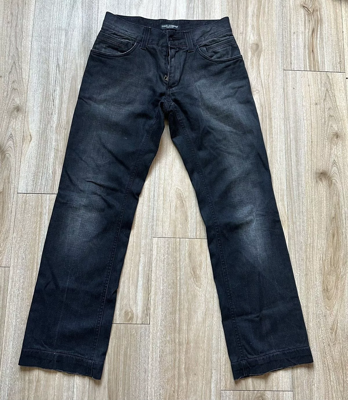 Dolce & Gabbana Jeans Black Dolce & Gabbana distressed jeans